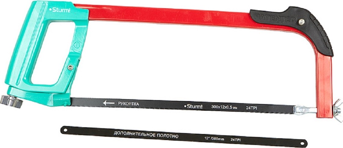 Ножовка по металлу Sturm 1061-07-300 с доп. полотном, 300мм - изображение 4