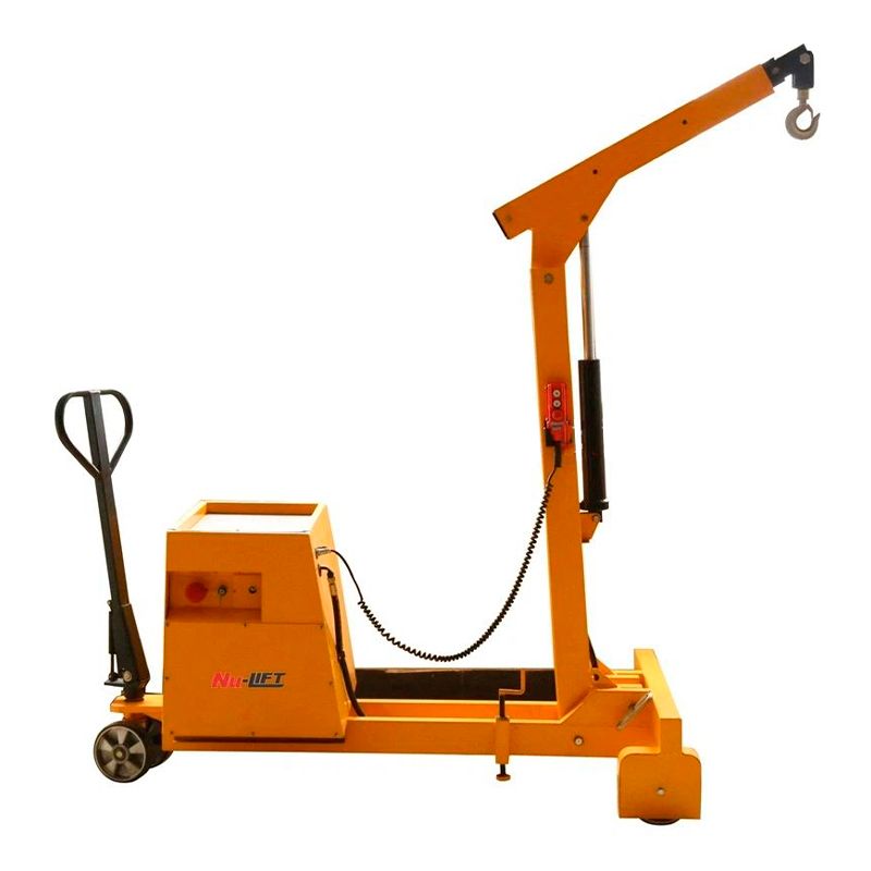 Кран с противовесом полуэлектрический NU-LIFT SSCB 550