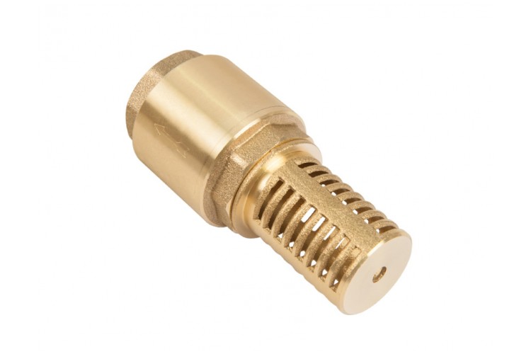 Обратный клапан UNIPUMP 1" НР с сеткой (сетка-латунь, толк.-латунь) 20961