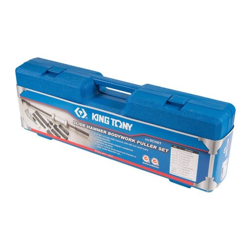 Обратный молоток KING TONY 9CH01 рихтовочный, принадлежности 11 предмет. - изображение 4