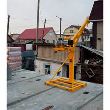 Мини-кран строительный поворотный с лебёдкой OCALIFT 300кг 60м - изображение 10