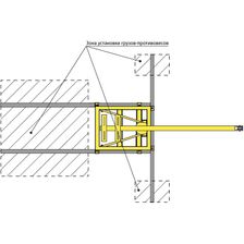 Мини-кран строительный поворотный с лебёдкой OCALIFT 300кг 60м - изображение 8