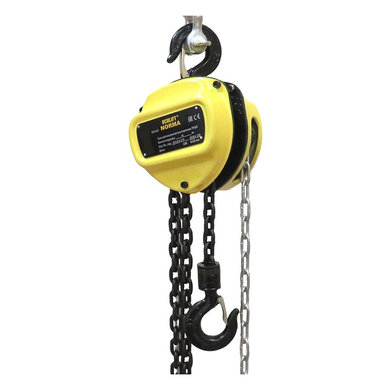 Таль ручная цепная OCALIFT NORMA ТРШ 1т 18м - изображение 2
