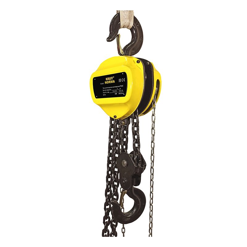 Таль ручная цепная OCALIFT NORMA ТРШ 5т 3м - изображение 2