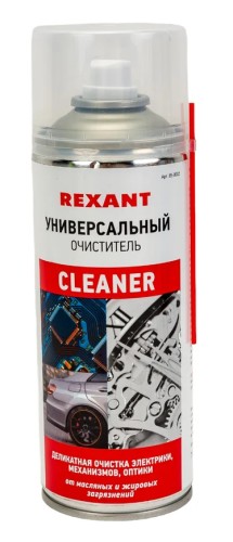 Очиститель универсальный REXANT CLEANER, 520мл (400мл), аэрозоль 85-0002