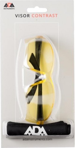 Очки защитные ADA VISOR CONTRAST желтые А00504 - изображение 3