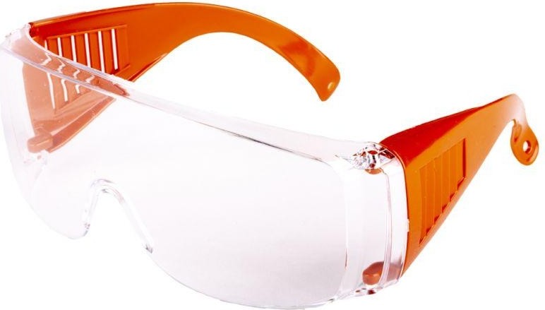 Очки защитные Amigo 74 308 с оранжевыми дужками 74308