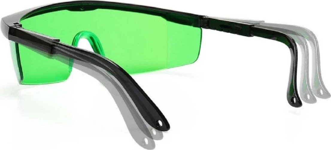 Очки защитные DLT 0132 для лазерных линий, зеленые - изображение 3