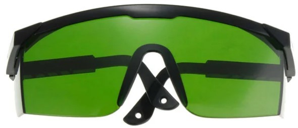 Очки защитные RGK зеленые  4610011873300