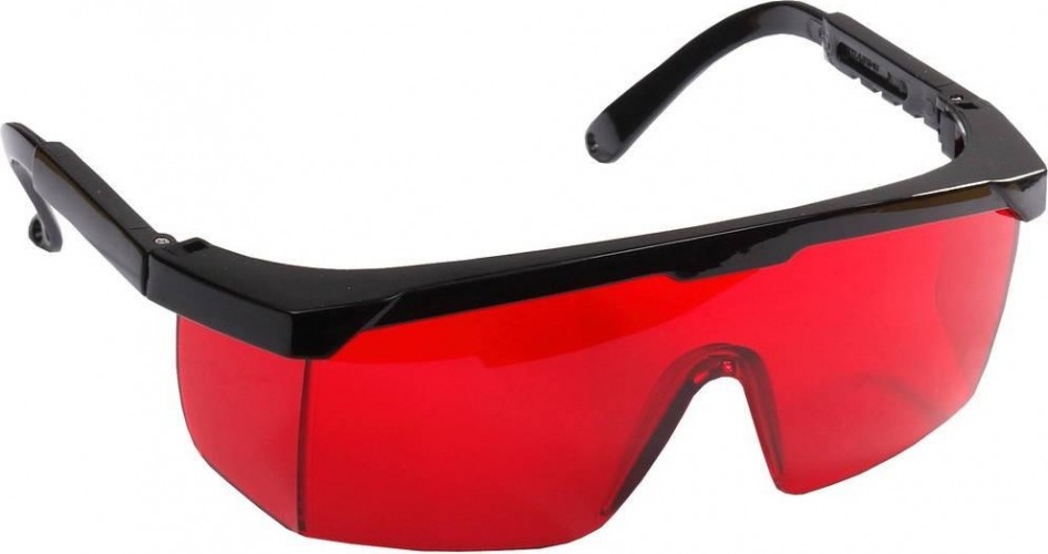 Очки защитные STAYER MASTER открытого типа, красные 2-110457 2-110457