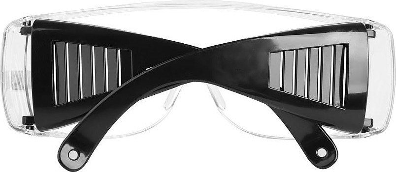 Очки защитные Sturm 8050-05-03W прозрачные с дужками, линзы 2мм поликарбонат - изображение 3