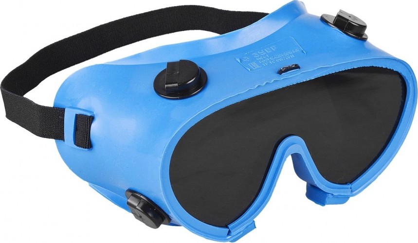 Очки защитные ЗУБР ГС-5 газосварщика, с непрямой вентиляцией, 5-ый класс з 1104_z01