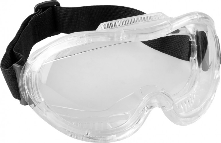 Очки защитные ЗУБР Панорама Н непрямая вентиляция, увеличенный угол обзора 110237_z01