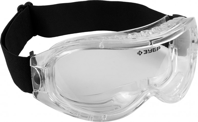 Очки защитные ЗУБР Панорама ХС химостойкая ацетатная линза 110235_z01