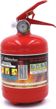 Огнетушитель порошковый Ярпожинвест ОП-1 (з) АВСЕ 00000002764