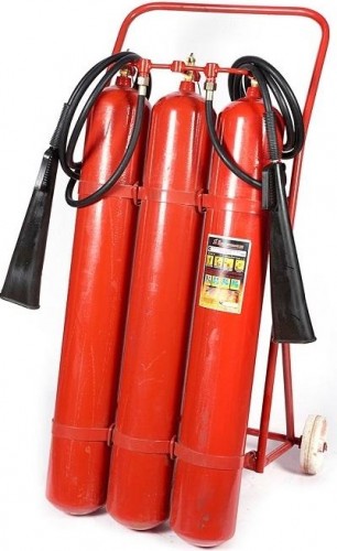 Огнетушитель углекислотный Ярпожинвест ОУ-40 ВСЕ-01 00000002608