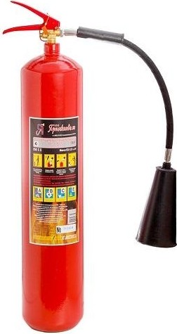 Огнетушитель углекислотный Ярпожинвест ОУ- 5 ВСЕ 00000000029