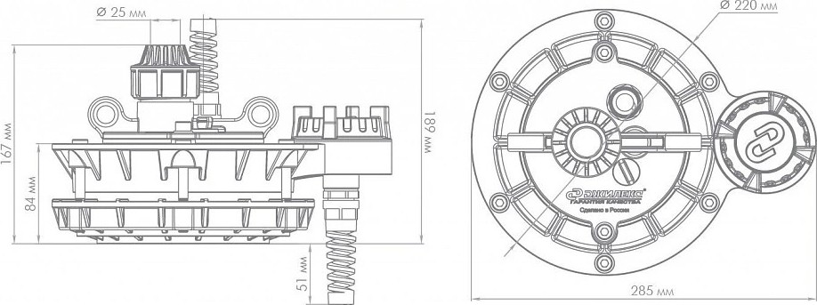 Оголовок скважинный ДЖИЛЕКС ОСПБ 110-133/25 с базовой частью 6303 - изображение 5