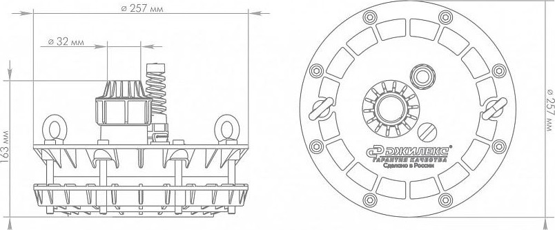 Оголовок скважинный ДЖИЛЕКС ОСП 133-160/32 6302 - изображение 5
