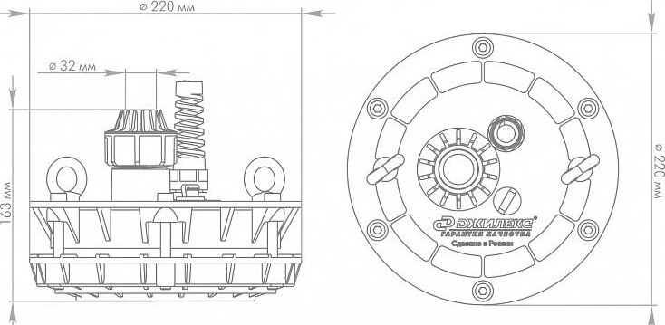 Оголовок скважинный ДЖИЛЕКС ОСП 110-133/32 6301 - изображение 5