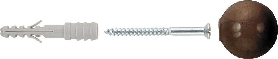 Ограничитель хода двери FISCHER TS - 8 BR коричневый 60540 60540