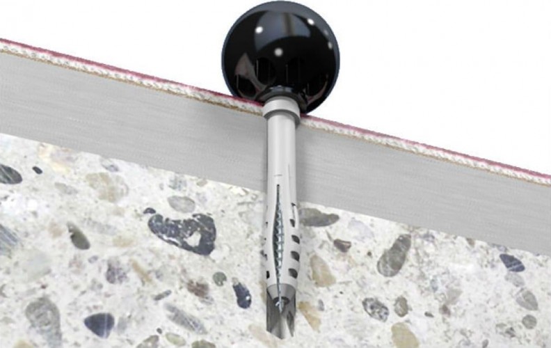 Ограничитель хода двери FISCHER TS - 8 S черный 60539 60539 - изображение 2