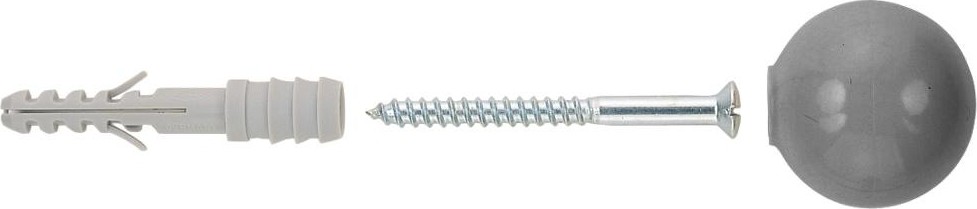 Ограничитель хода двери FISCHER TS - 8 G серый 60535 60535