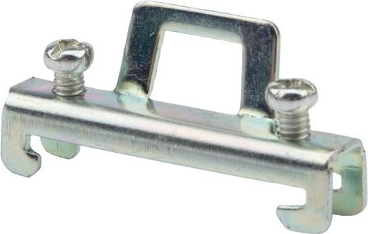 Ограничитель REXANT 12-2901 ( уп 100 шт ) на DIN-рейку, металл., 2 винта 12-2901