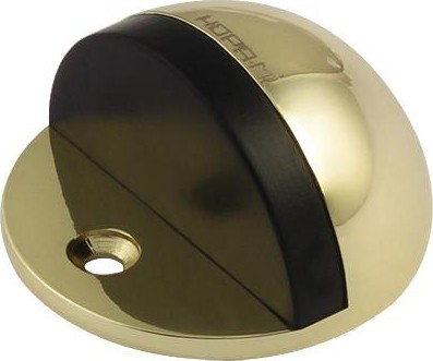 Ограничительный стопор НОРА-М 100 напольный "Золото" 4545