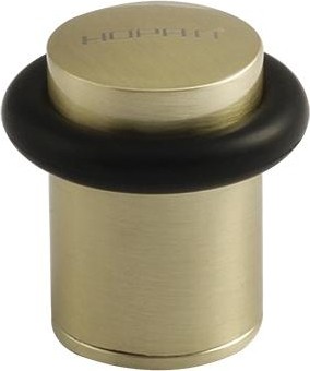 Ограничительный стопор НОРА-М 105 напольный "Матовое золото" 7246