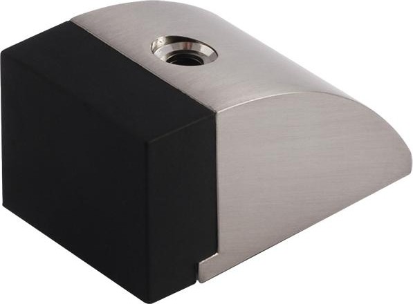 Ограничительный стопор НОРА-М 119 напольный "Матовый никель" 16031