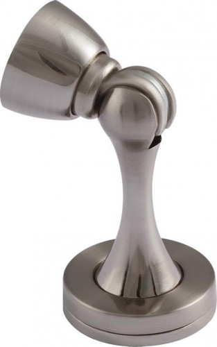 Ограничительный стопор НОРА-М 809 магнитный, универсальный "Матовый никель" 8891