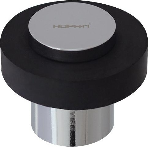 Ограничительный стопор НОРА-М 120 напольный "Хром" 16693