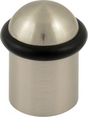 Ограничительный стопор НОРА-М 117 напольный "Матовый никель" 16014