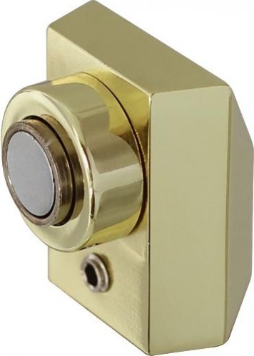 Ограничительный стопор НОРА-М 801 магнитный, напольный "Золото" 8862