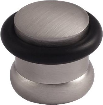 Ограничительный стопор НОРА-М 102 напольный "Матовый никель" 7235