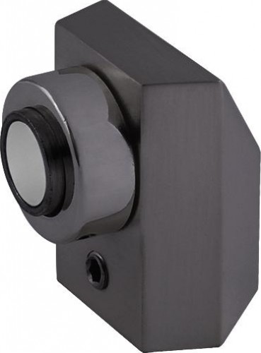 Ограничительный стопор НОРА-М 801 магнитный, напольный "Графит" 19090