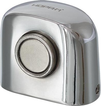 Ограничительный стопор НОРА-М 802 магнитный, напольный "Хром" 8870