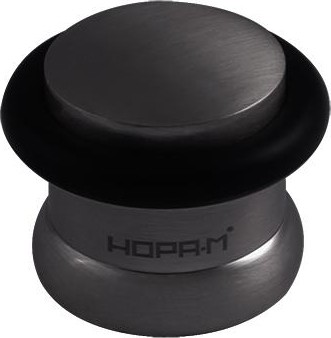 Ограничительный стопор НОРА-М 102 напольный "Графит" 19083