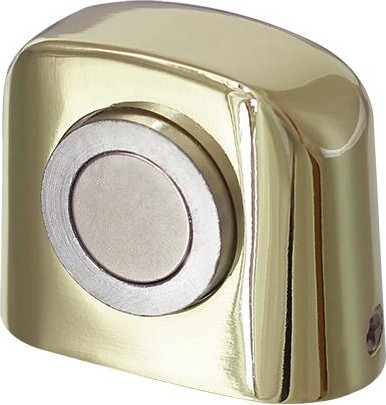 Ограничительный стопор НОРА-М 802 магнитный, напольный "Золото" 8868