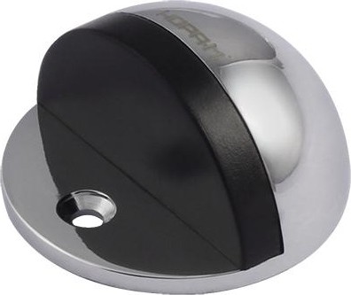 Ограничительный стопор НОРА-М 100 напольный "Хром" 4544