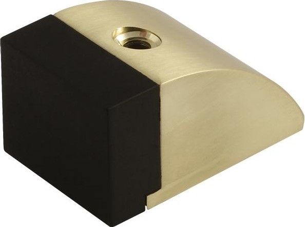 Ограничительный стопор НОРА-М 119 напольный "Матовое золото" 16030