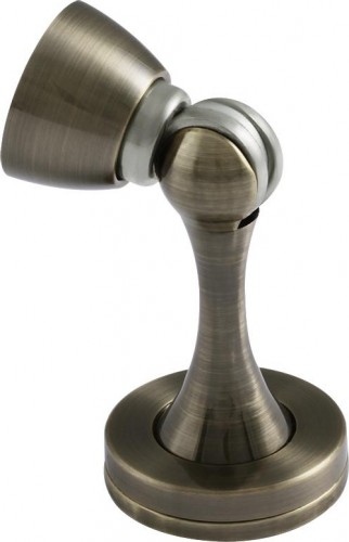 Ограничительный стопор НОРА-М 809 магнитный, универсальный "Старая бронза" 8889