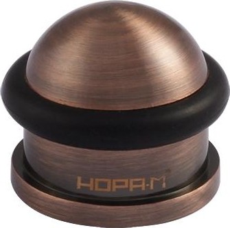 Ограничительный стопор НОРА-М 103 напольный "Старая медь" 7244