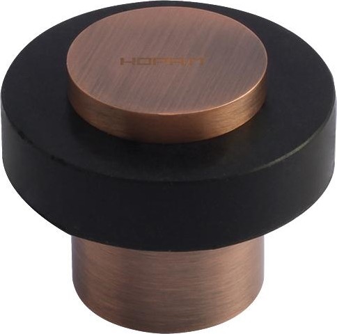 Ограничительный стопор НОРА-М 120 напольный "Старая медь" 16692