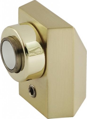 Ограничительный стопор НОРА-М 801 магнитный, напольный "Матовое золото" 8863