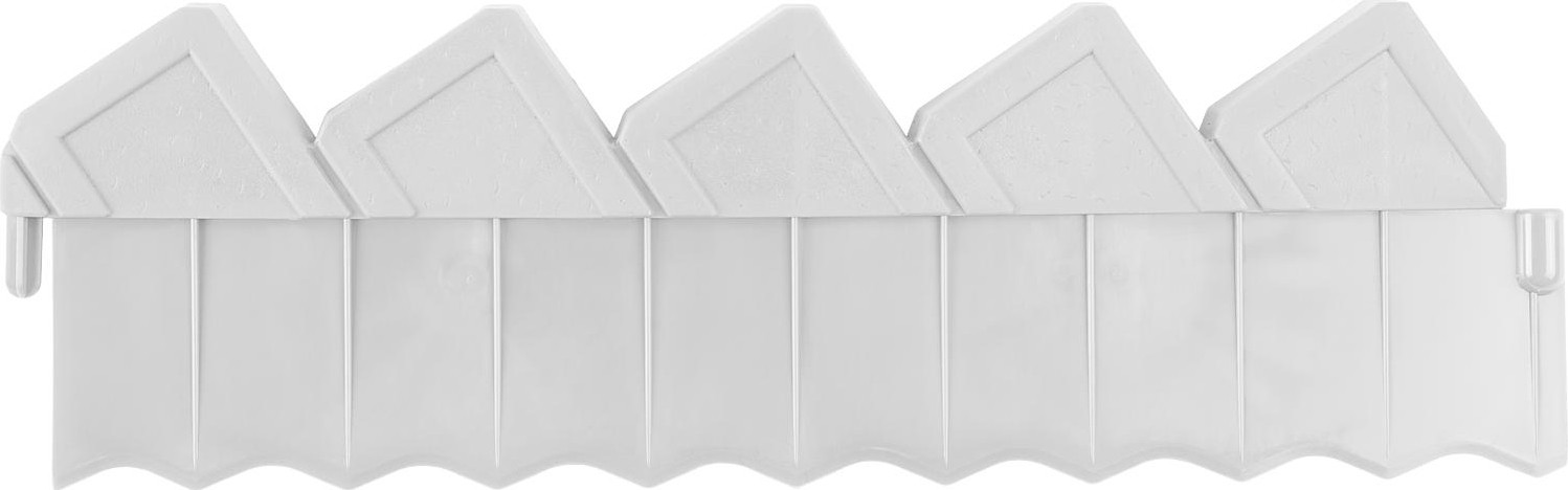 Ограждение GRINDA для клумб, цвет белый, 2 секции   8-422305 8-422305_z01