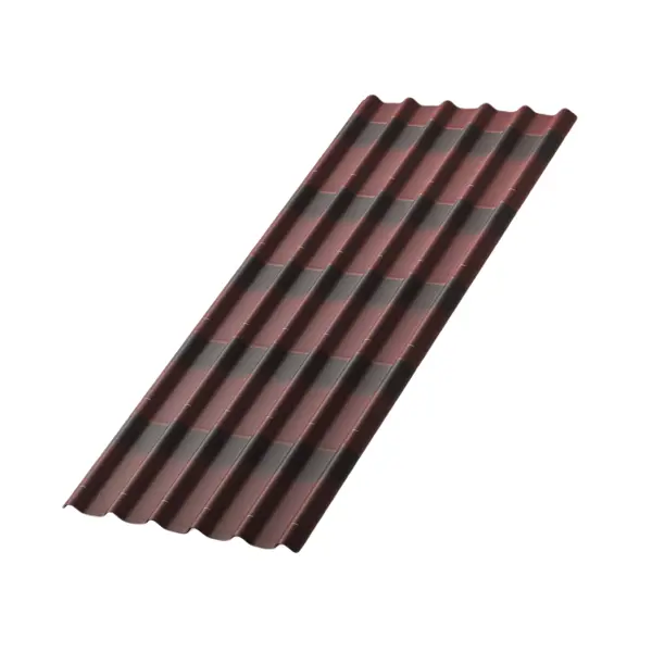 Лист Черепица ONDULINE DIY 3.3x820x1950 мм красный - изображение 2