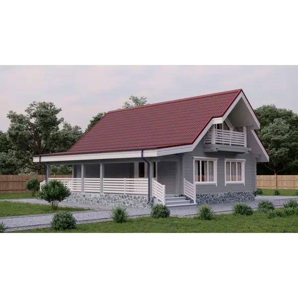 Лист Черепица ONDULINE DIY 3.3x820x1950 мм красный - изображение 3