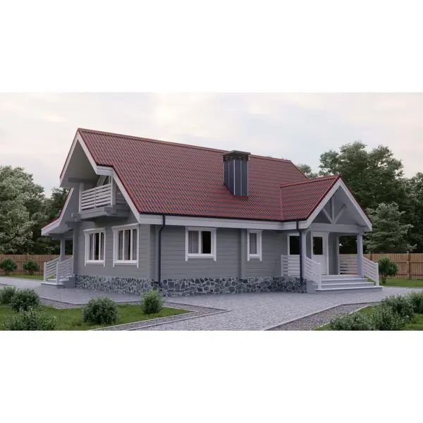 Лист Черепица ONDULINE DIY 3.3x820x1950 мм красный - изображение 4